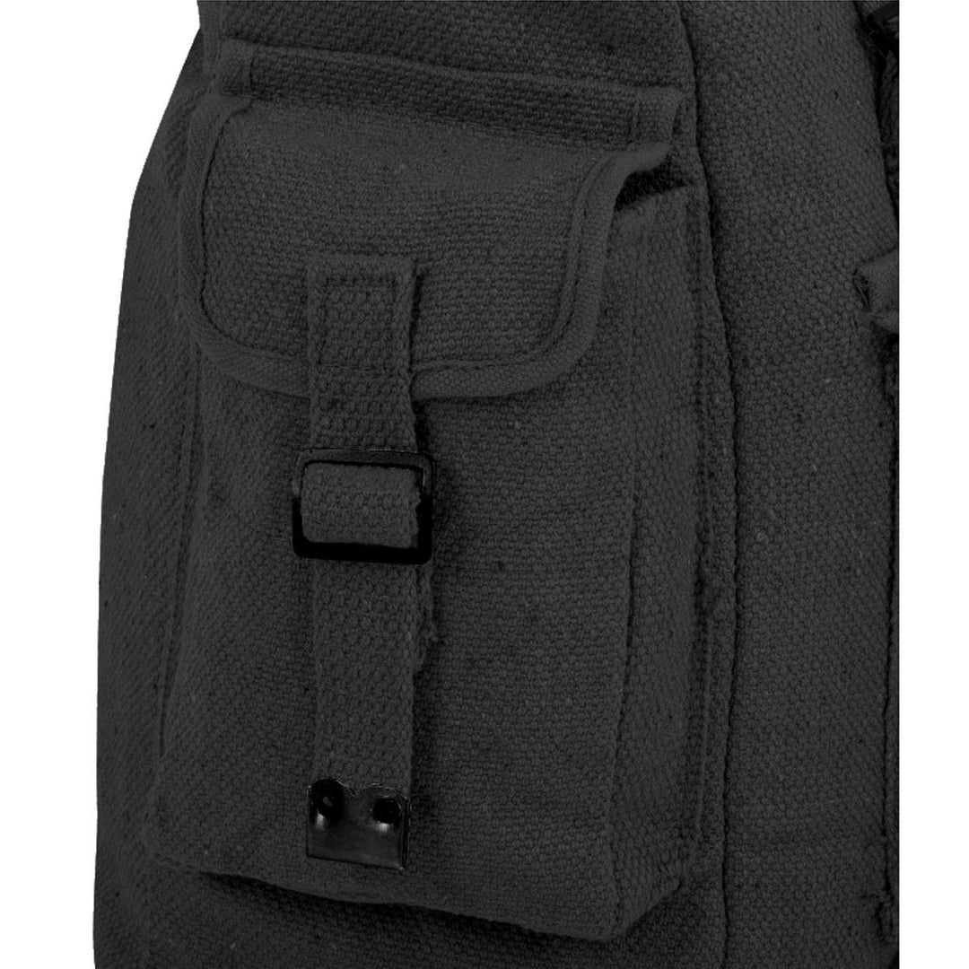 Highlander Large Pocketed Web Backpack Black