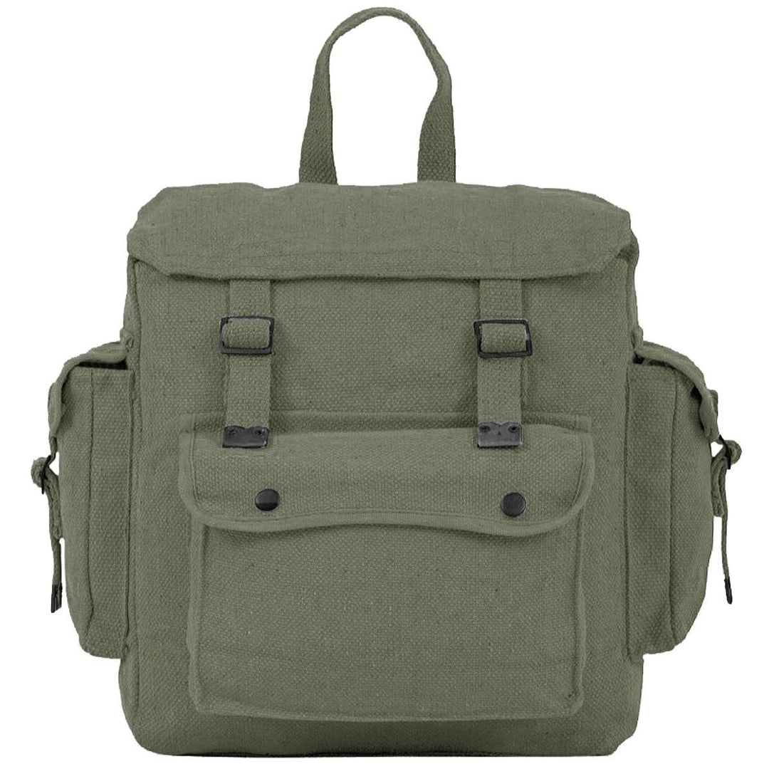 Highlander Large Pocketed Web Backpack Olive