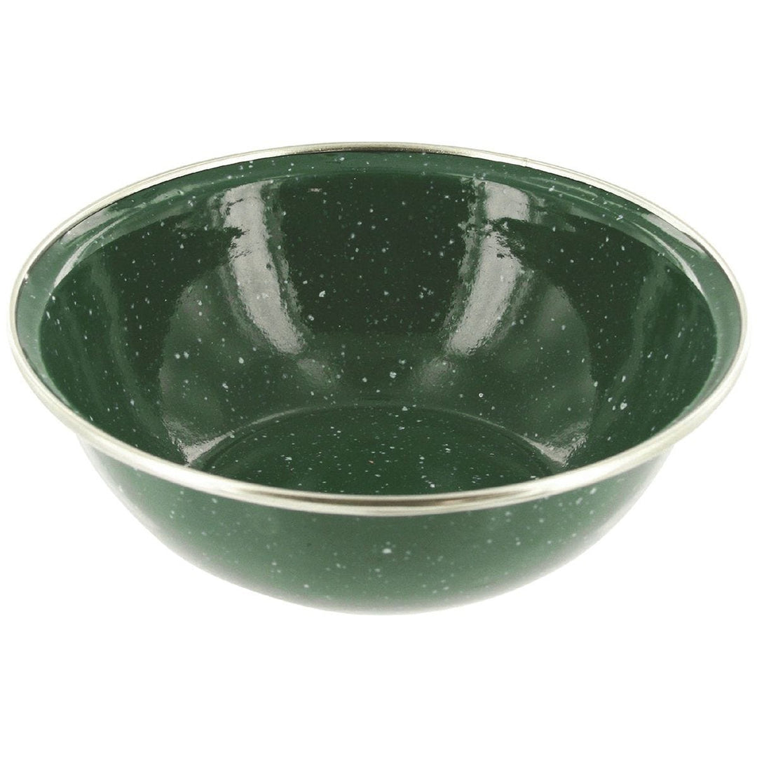 Highlander Deluxe Enamel Bowl Green