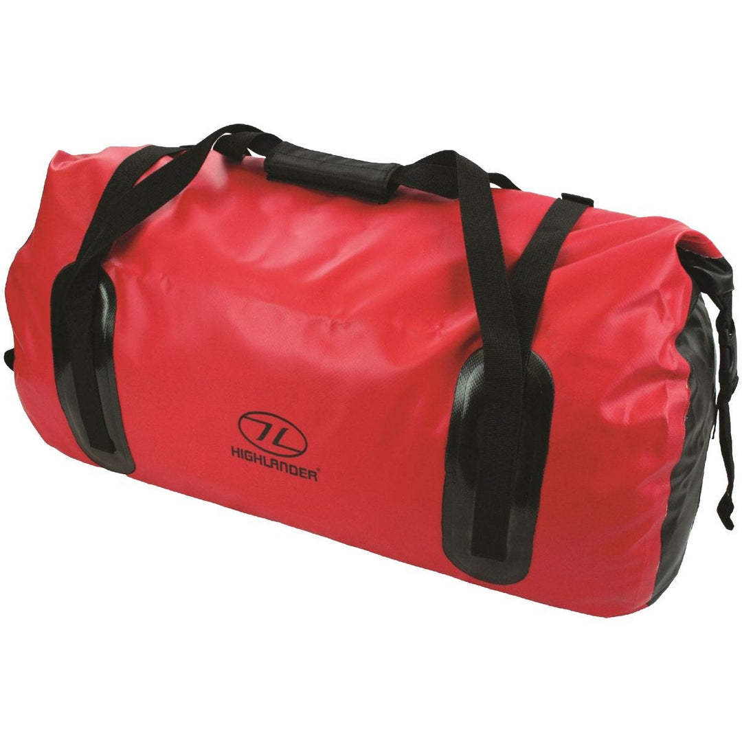 Highlander Mallaig Drybag 35L Duffle Bag Red