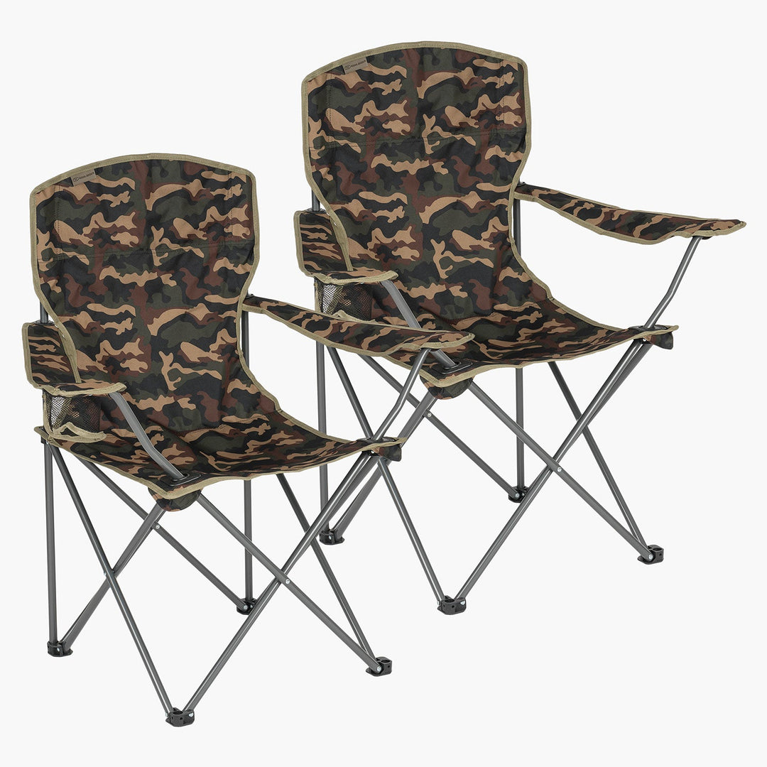 Highlander Stirling Camping Chair 2 Pack Camo