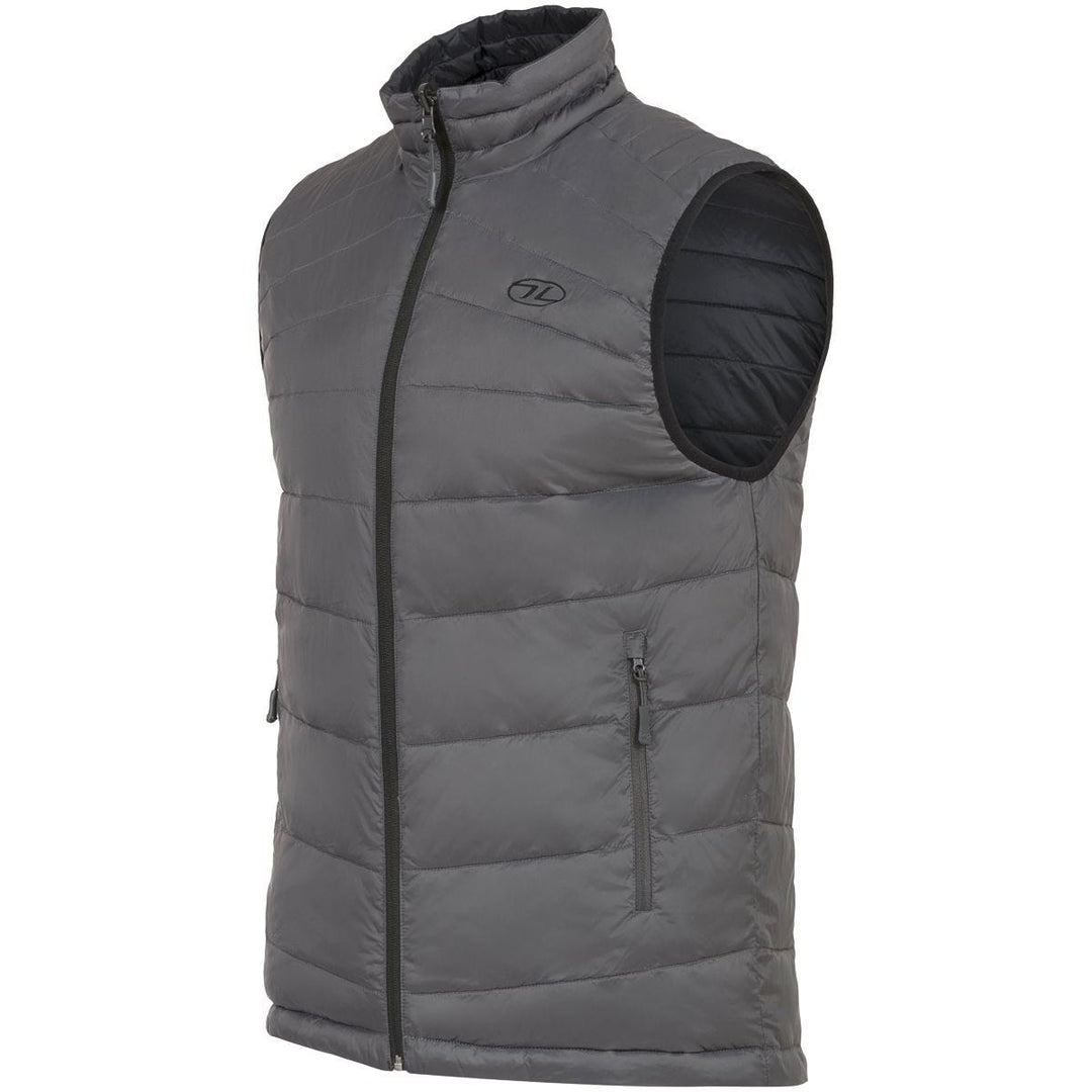 Highlander Forces Reversible Gilet Black / Grey Slate