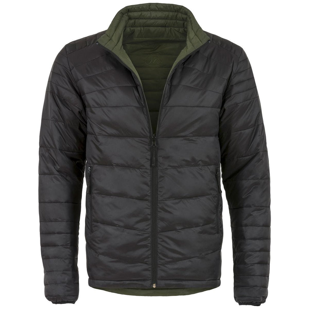 Highlander Reversible Insulated Jacket Black/Olive