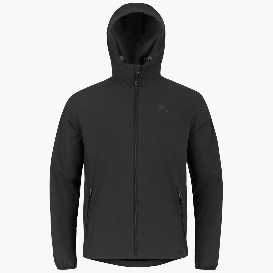 Highlander Shield Softshell Jacket Mens Black