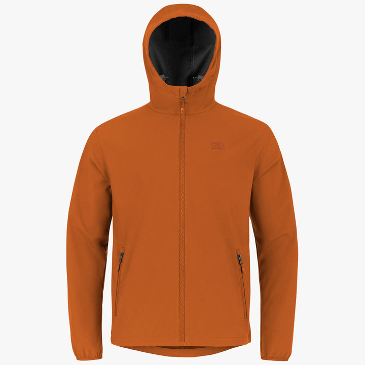 Highlander Shield Softshell Jacket Mens Orange