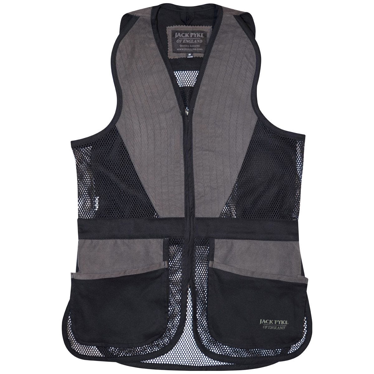Jack Pyke Sporting Skeet Vest Black The Back Alley Army Store