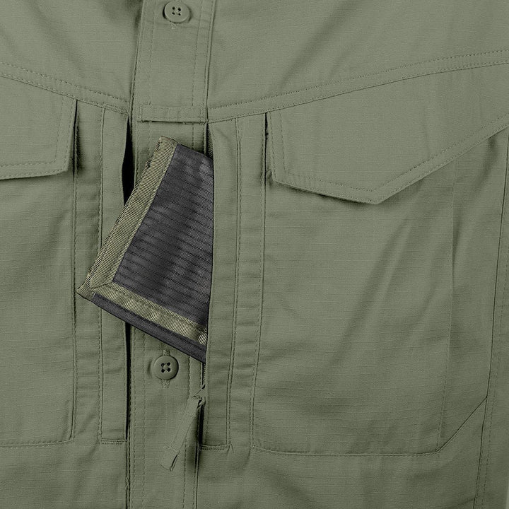 Helikon Defender Mk2 Long Sleeve Shirt Olive Green
