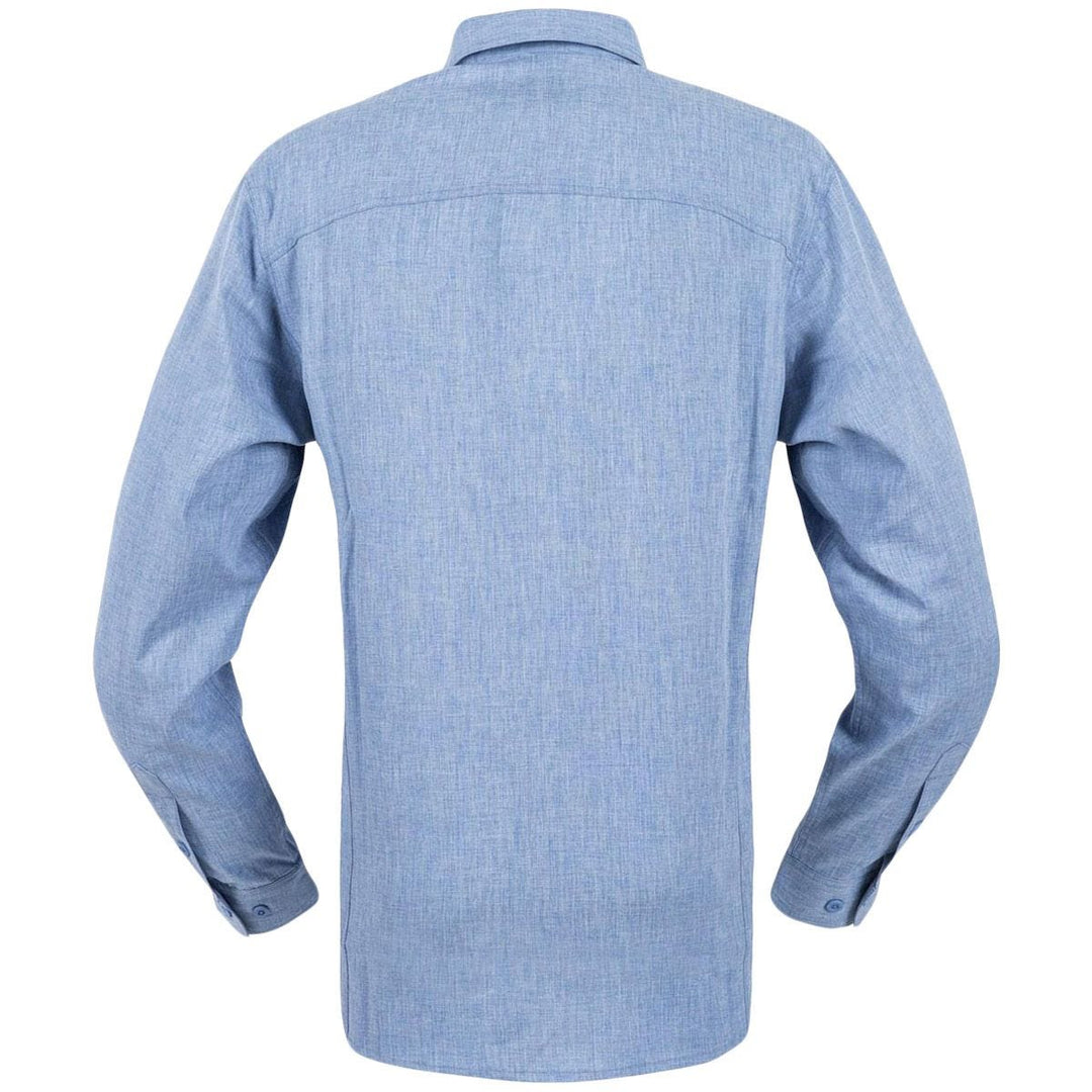 Helikon Defender Mk2 Gentleman Long Sleeve Shirt Melange Light Blue