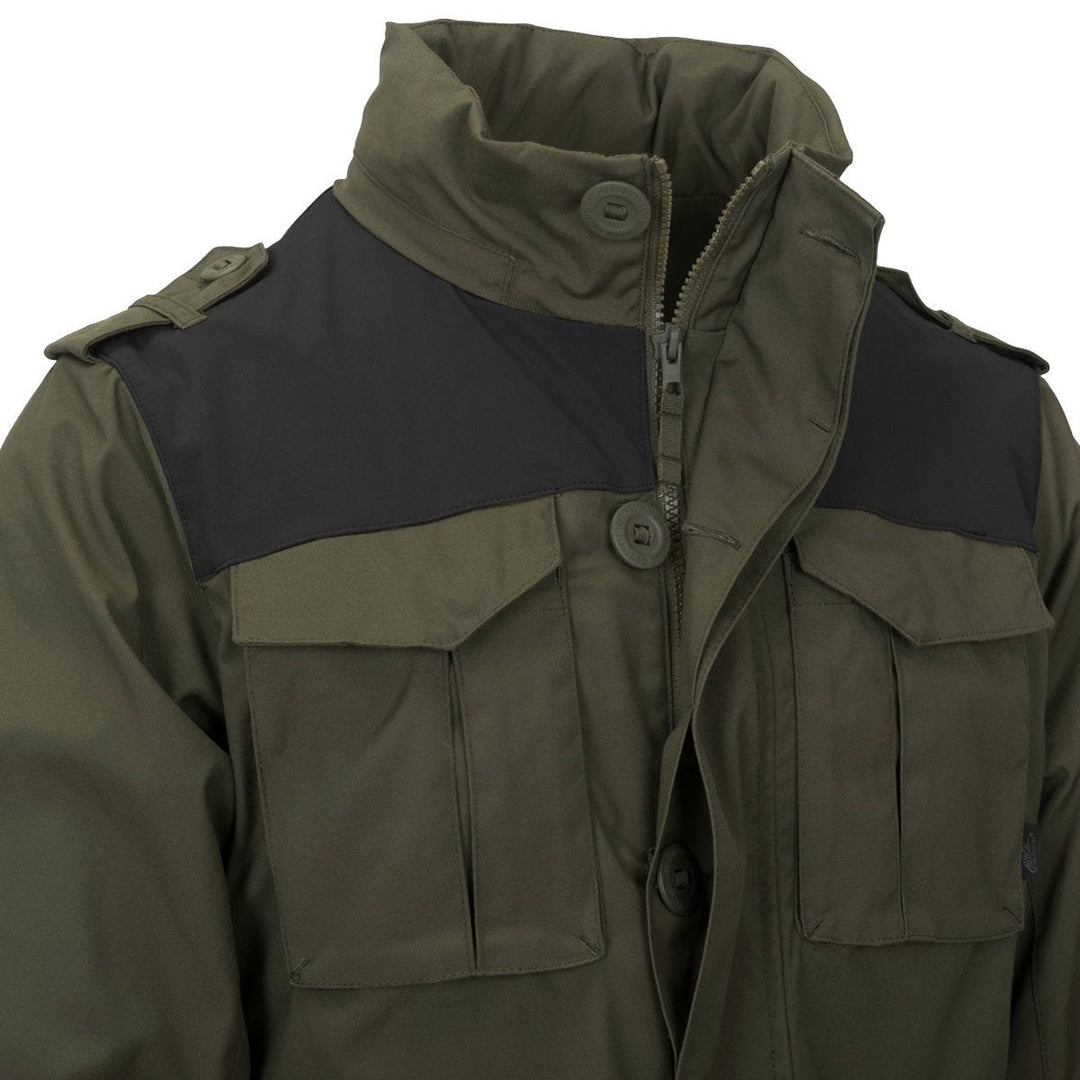 Helikon Covert M-65 Jacket Taiga Green / Black