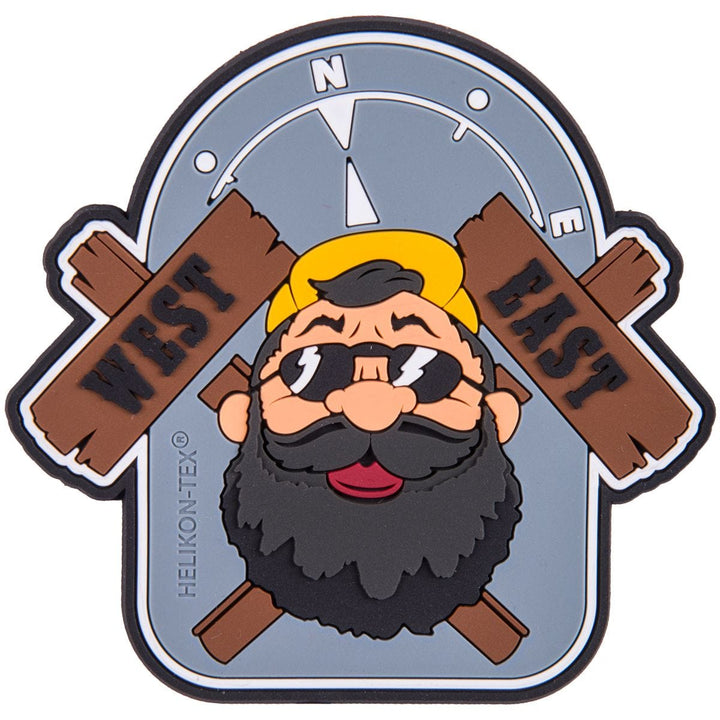 Helikon Beardman Outback Patch Grey