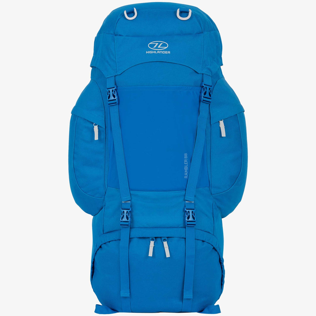 Highlander Rambler Rucksack 88L Blue