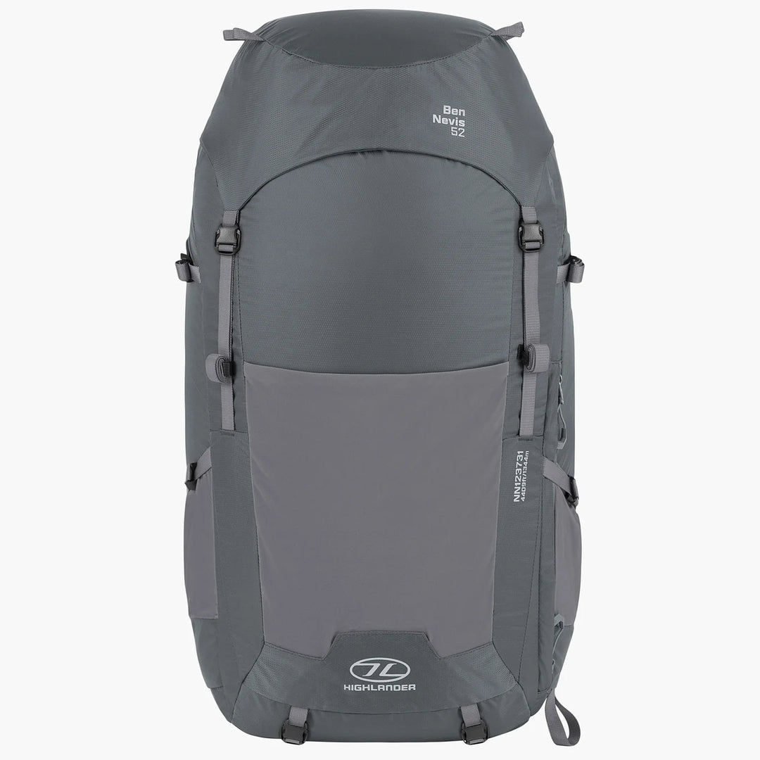 Highlander BEN NEVIS RUCKSACK 52L Grey