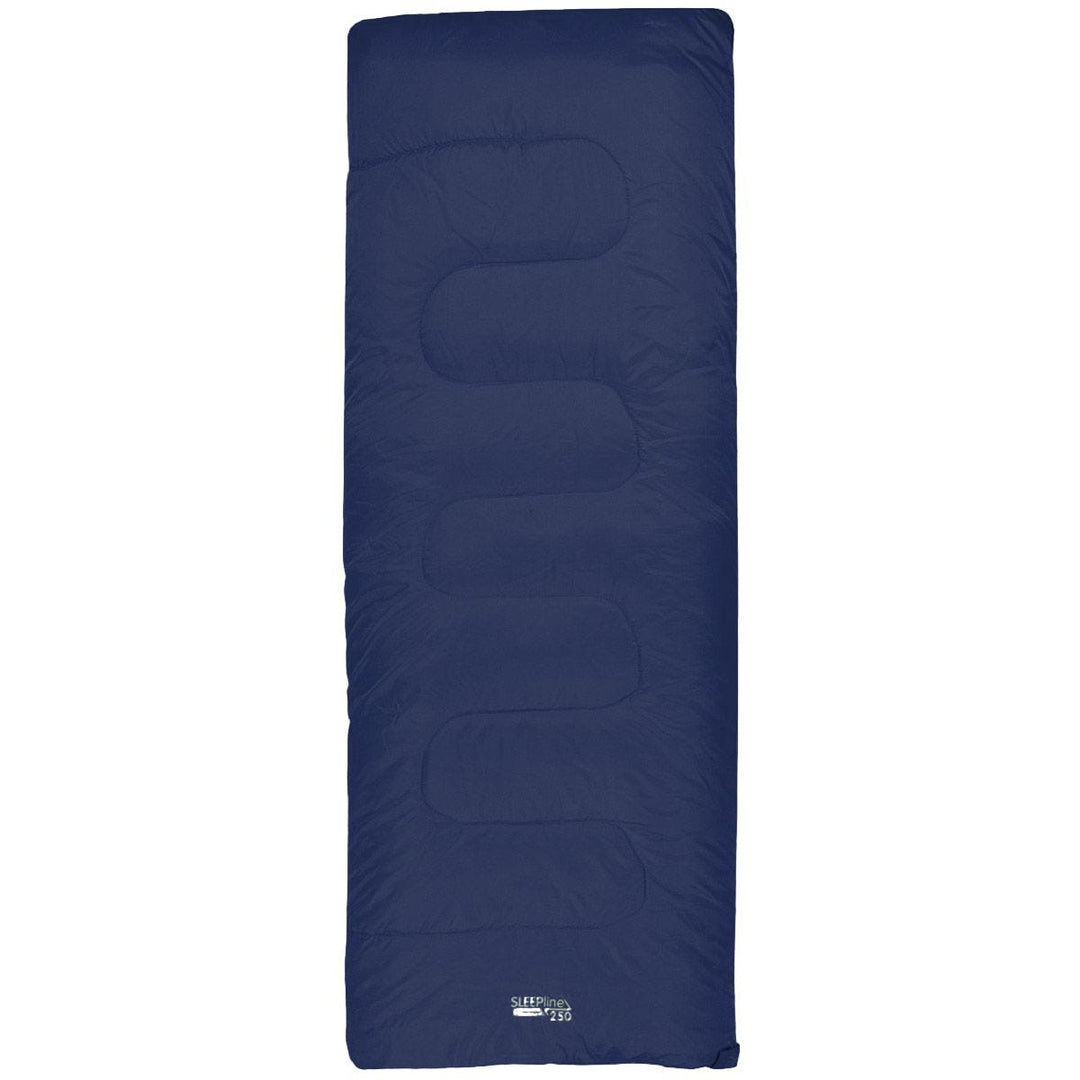 Highlander Sleepline 250 Envelope Sleeping Bag Floral Blue