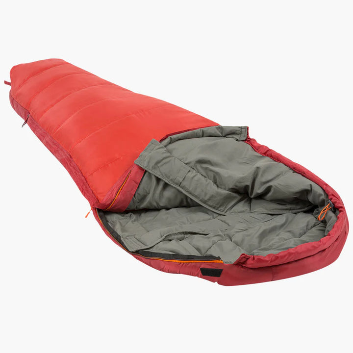 Highlander Echo 250 Mummy Sleeping Bag Red