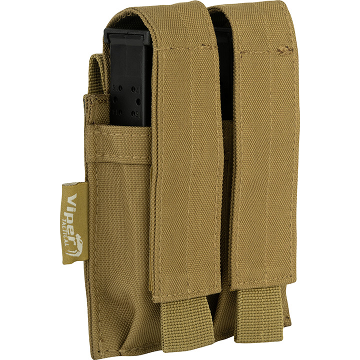 Viper Double Pistol Mag Pouch Coyote