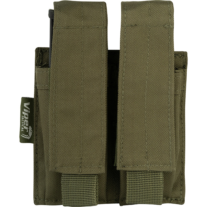 Viper Double Pistol Mag Pouch Olive Green