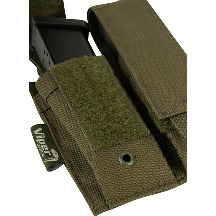 Viper Double Pistol Mag Pouch Olive Green