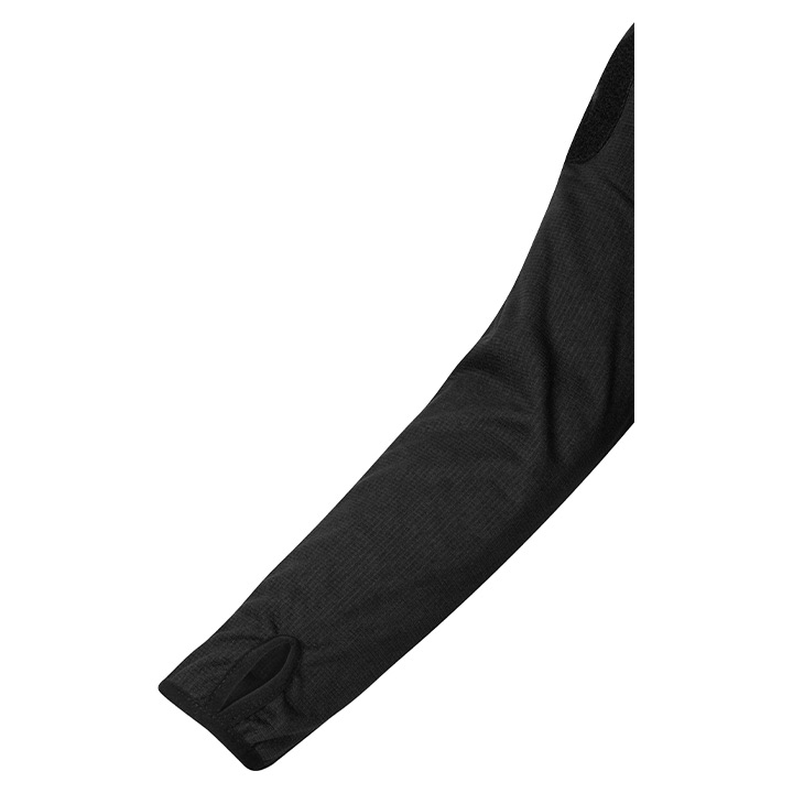 Viper Technical Mid Layer Fleece Top Black