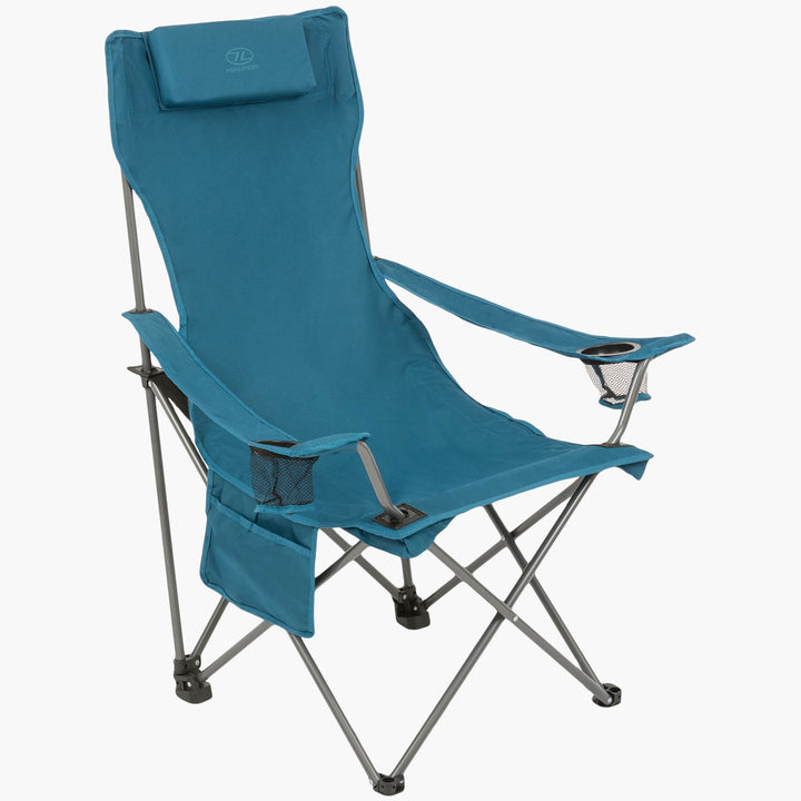 Highlander Duart Camping Chair Marine Blue