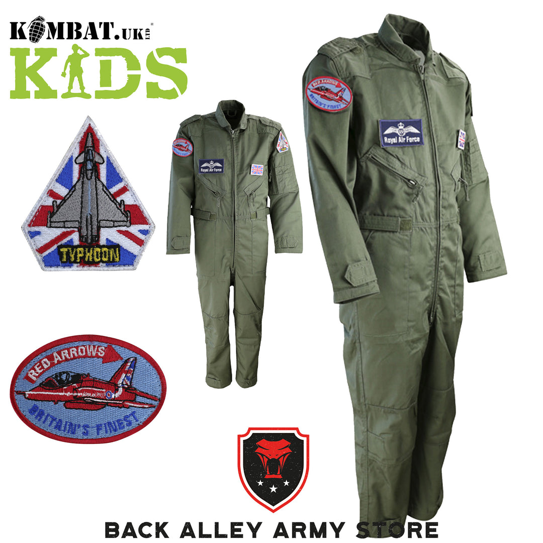 Kids UK style flight suit