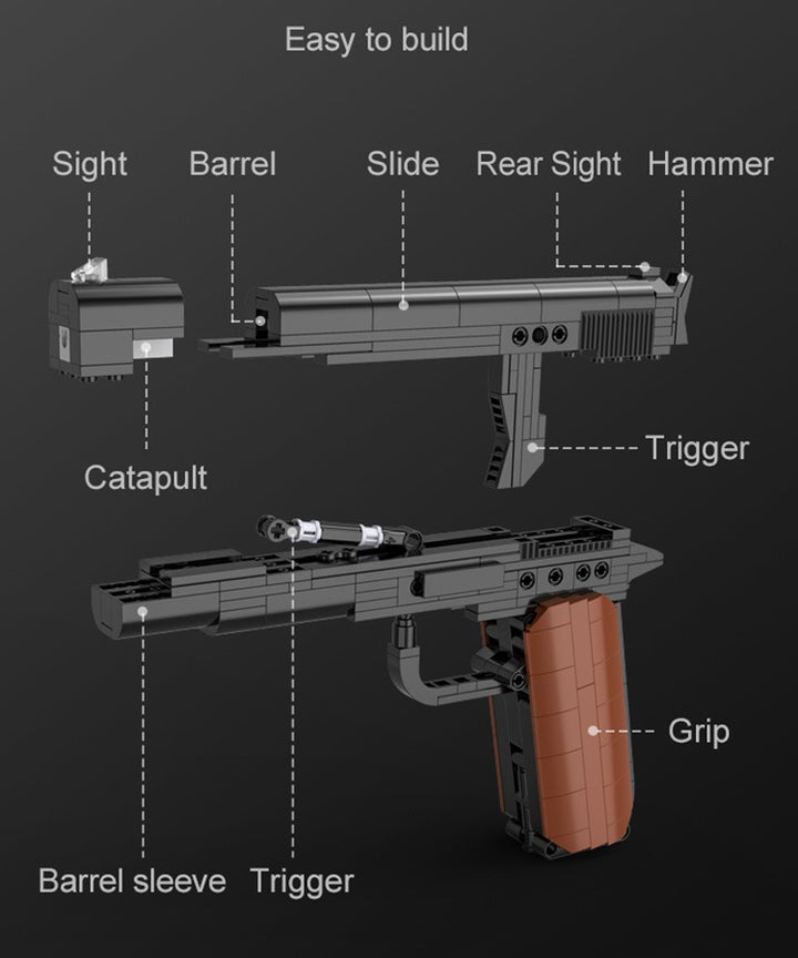 M1911 Pistol Block Gun