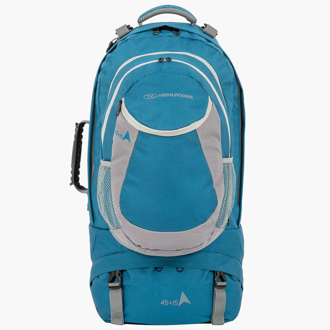 Highlander X-plorer Rucksack 45+15L Teal