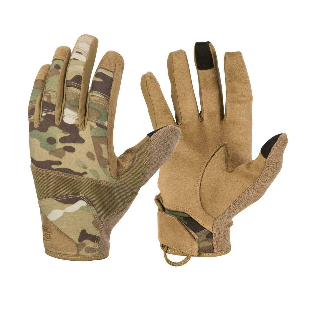 Helikon Range Tactical Hard Gloves MultiCam
