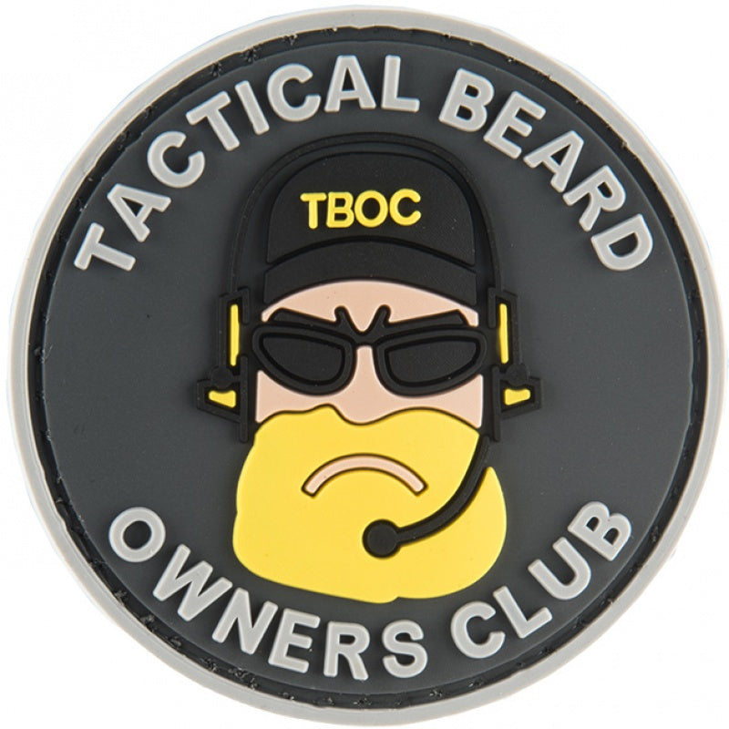Tactical Beard Owners Club-Black  Airsoft B2A Tactical - The Back Alley Army Store