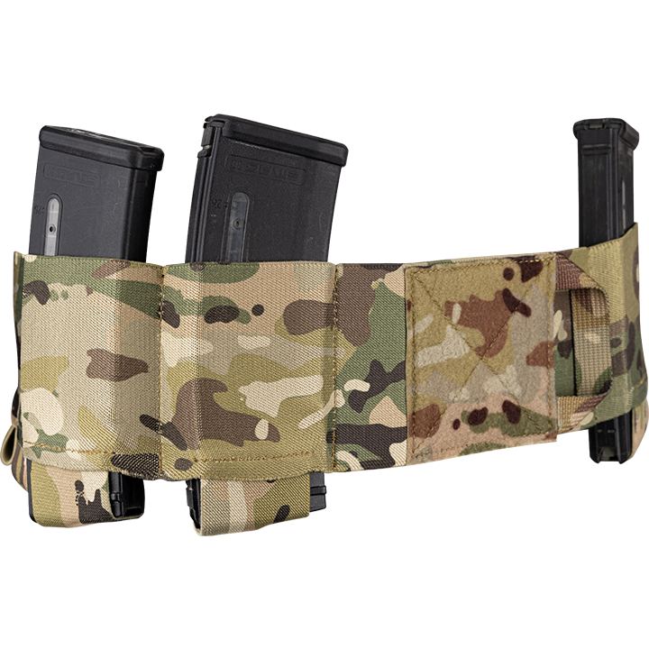 Elastic mag/pouch cummerbund