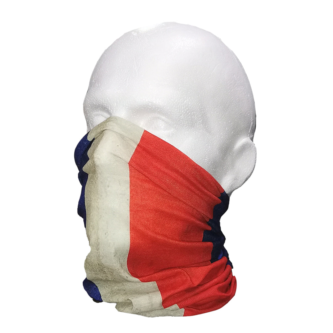 french flag snood-vintage style