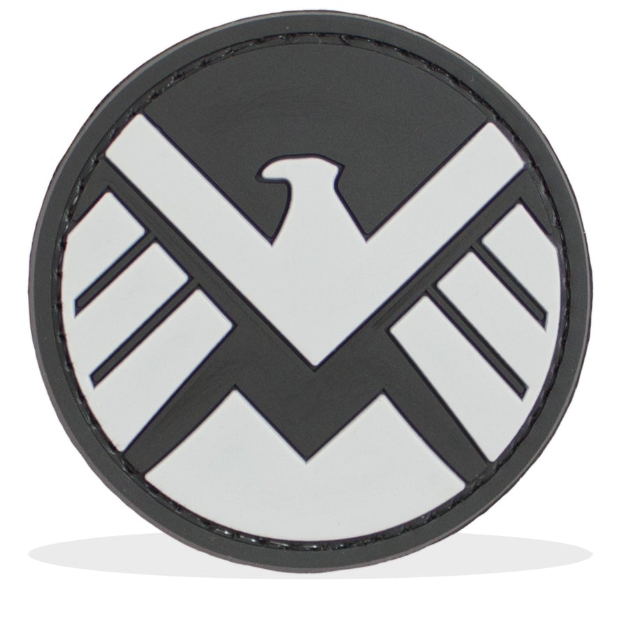 Marvel Shield-Black Tactical Patch