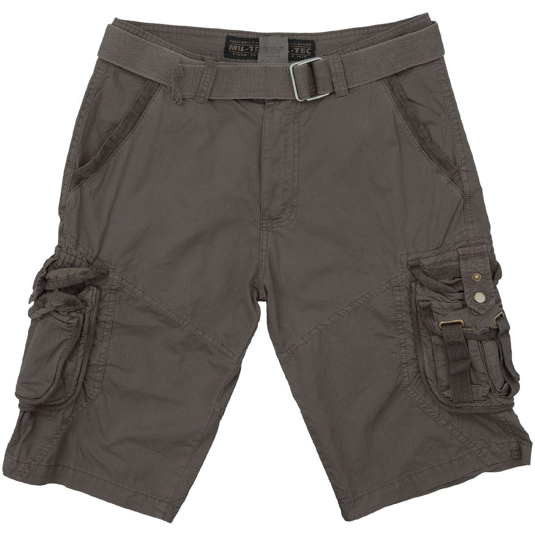 Vintage Survival shorts-Washed black  Clothing Mil-Tec - The Back Alley Army Store