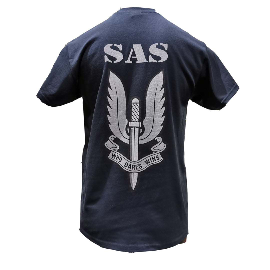 s.a.s t-shirt-black