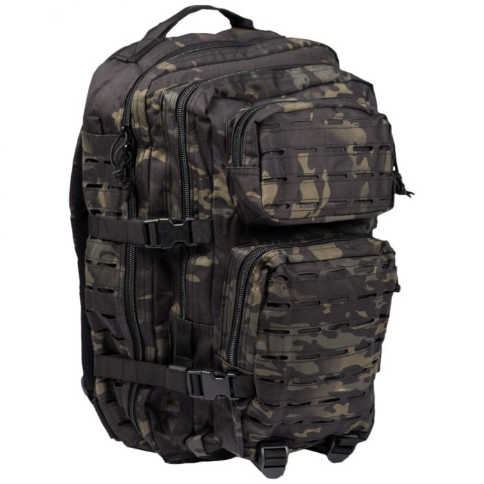 lazer cut assault pack-large-multitarn black