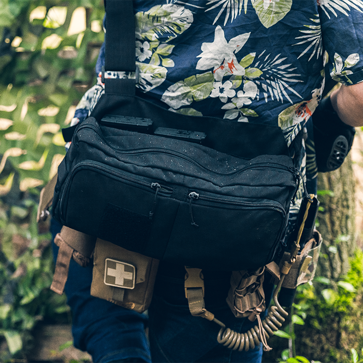Black army sling bag sales